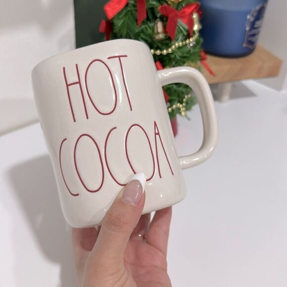 RAE Dunn “HOT COCOA” Coffee mug NWOT - Picture 3 of 3